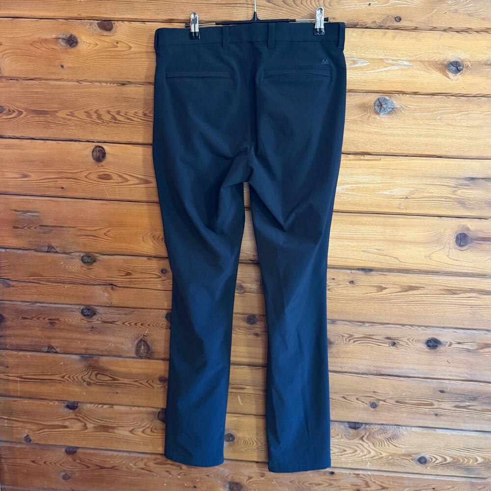 Mizzen+Main Helmsman Pants Gray Slim Fit 30x32 - Picture 2 of 7